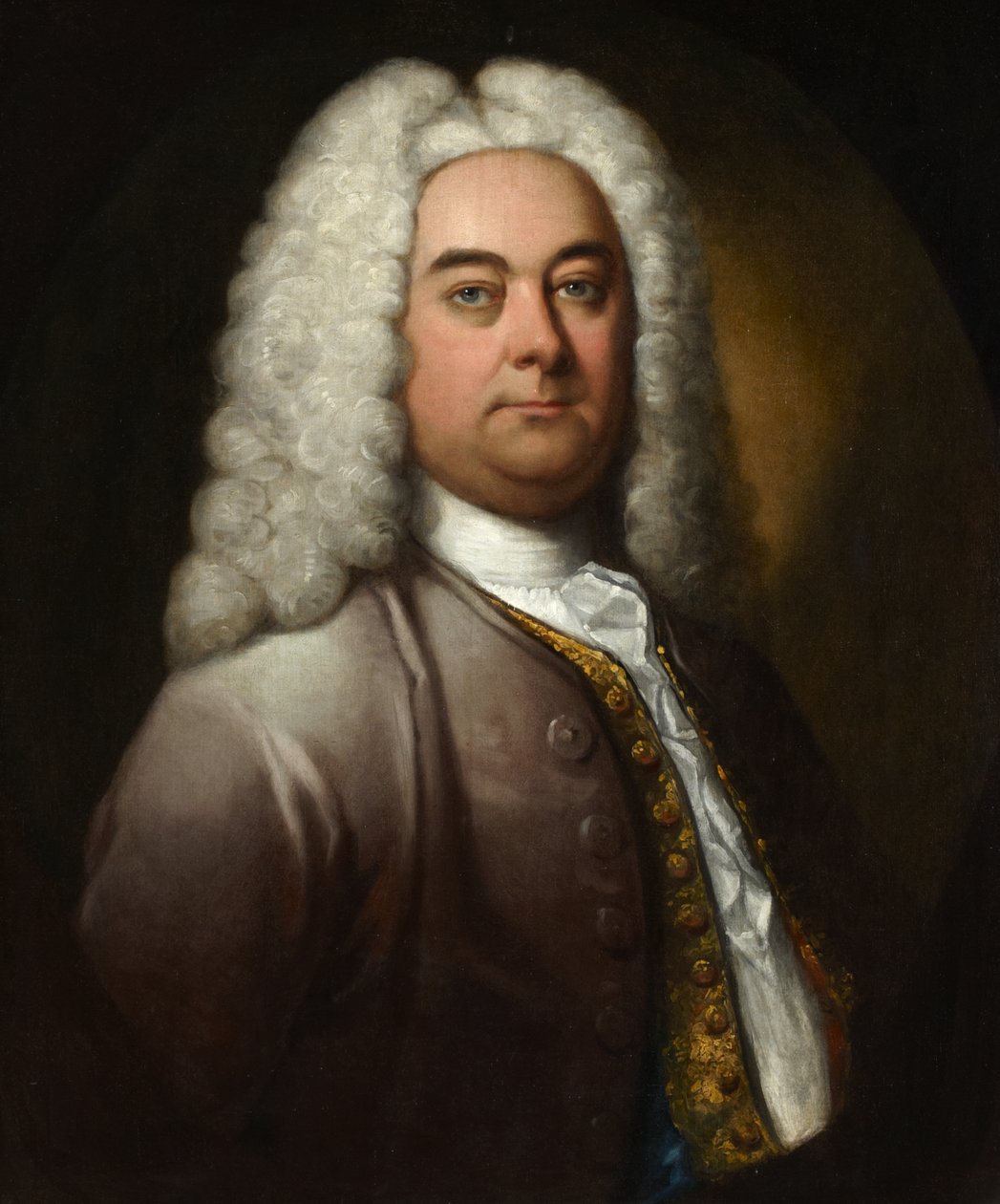 George Frideric Händel, kolem roku 1750 od William circle of Hogarth
