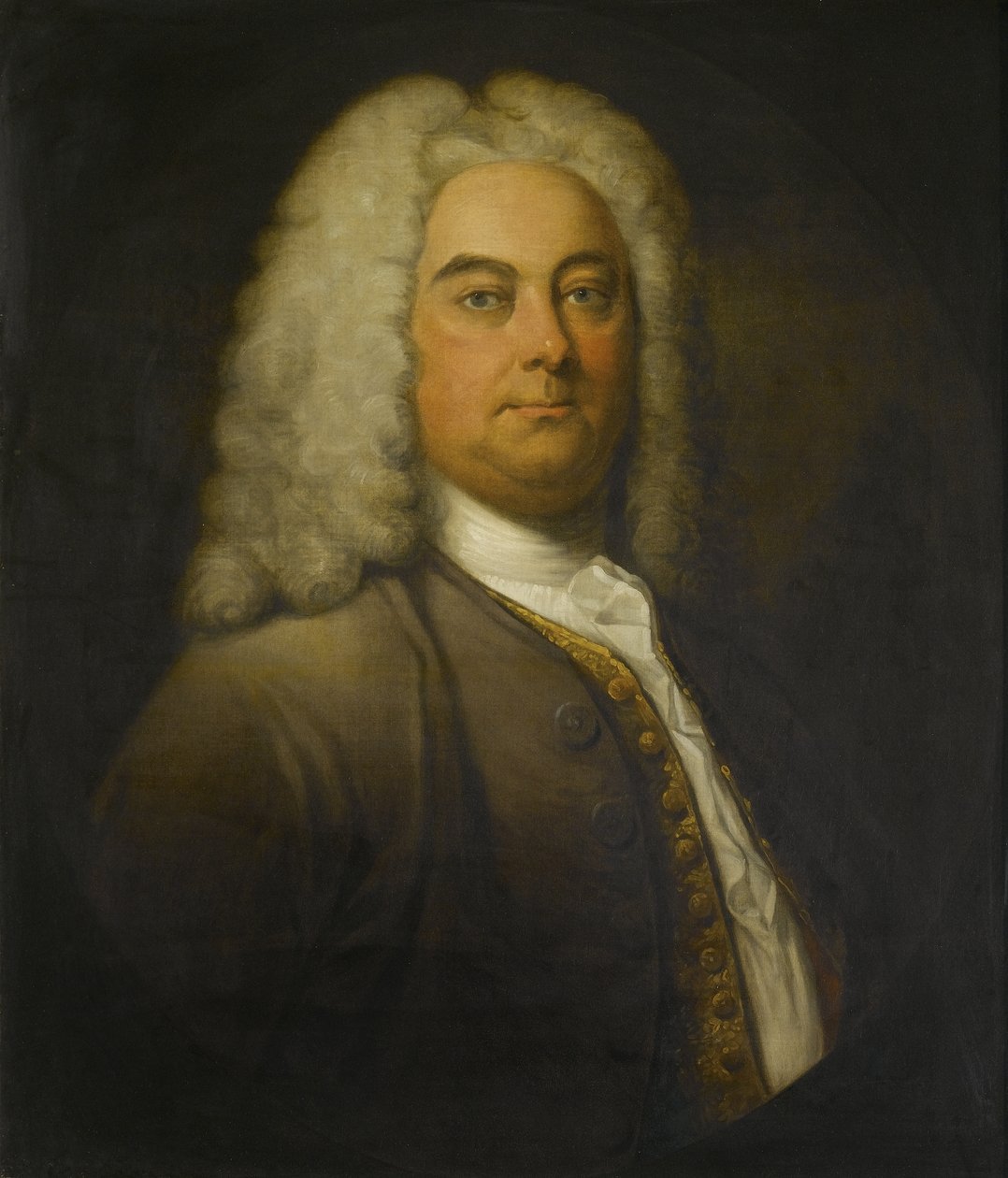 George Frideric Händel, kolem roku 1750 od William circle of Hogarth
