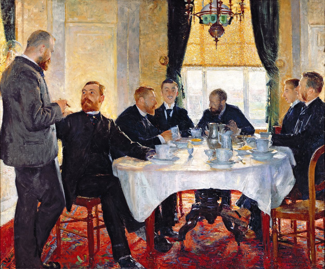 Snídaně v Blankenberge od William van Strydonck