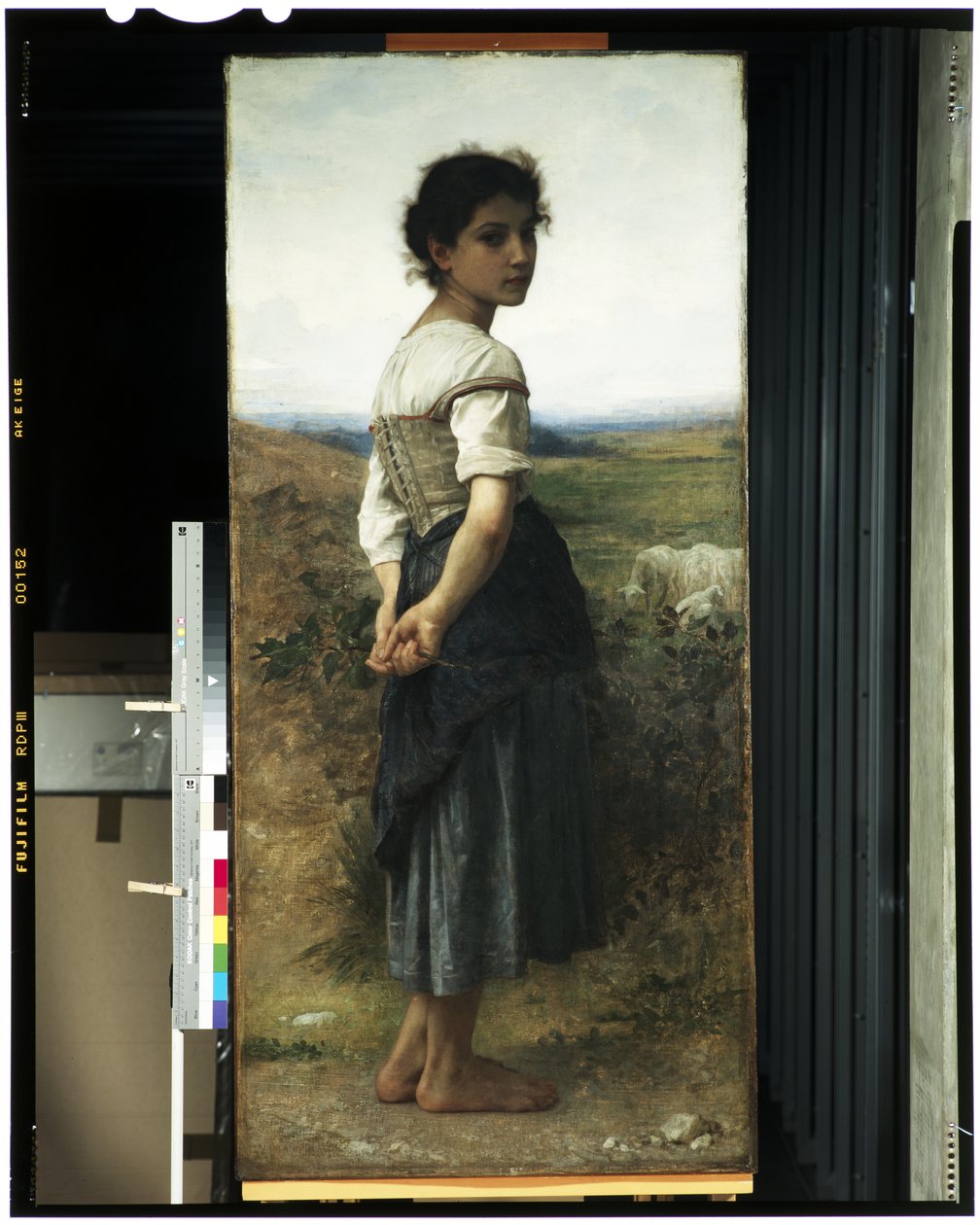Mladá pastýřka, 1885 od William Adolphe Bouguereau