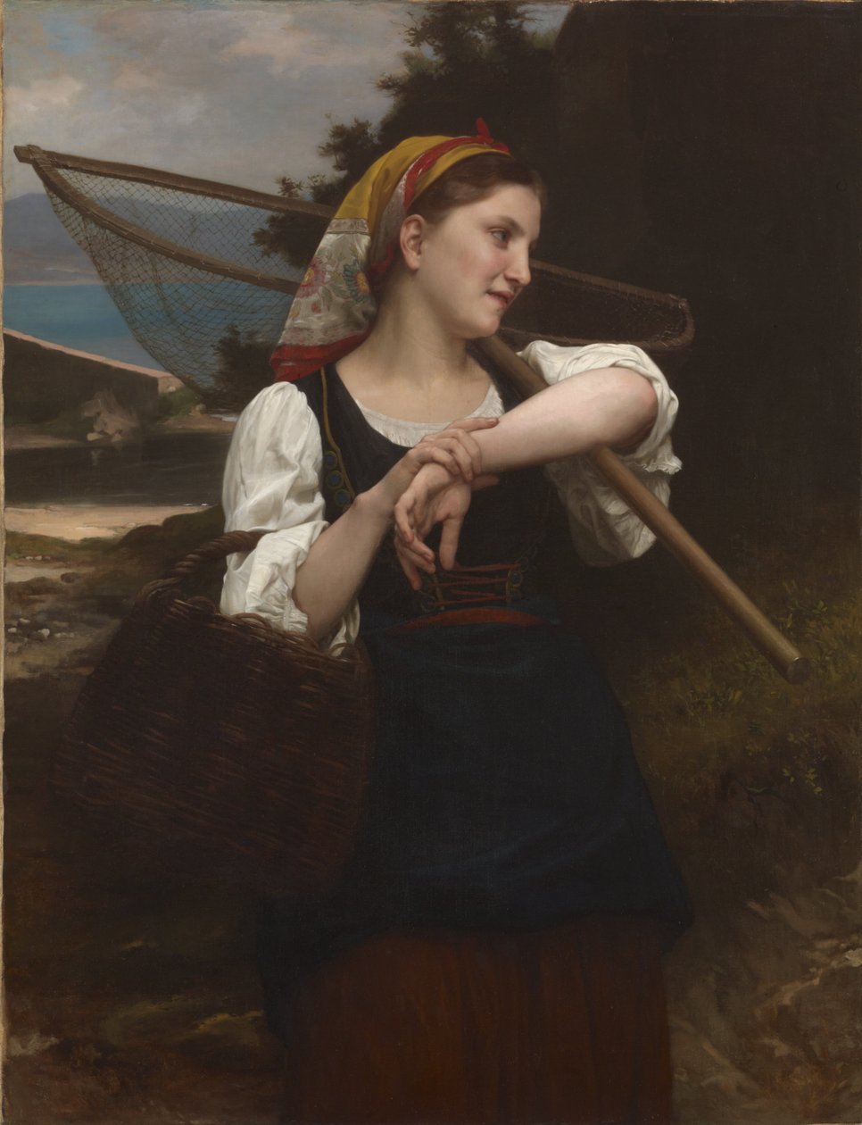 Dcera rybáře od William-Adolphe Bouguereau