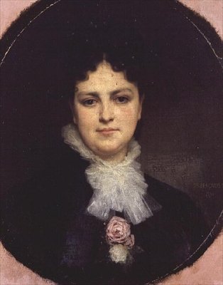 Portrét slečny Addison Head ze San Francisca (olej na plátně) od William Adolphe Bouguereau
