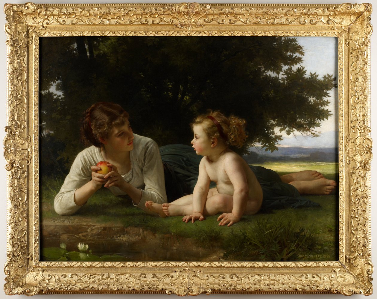 Pokušení od William-Adolphe Bouguereau