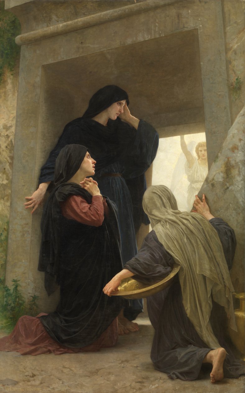 Svaté ženy u Kristova hrobu od William Adolphe Bouguereau