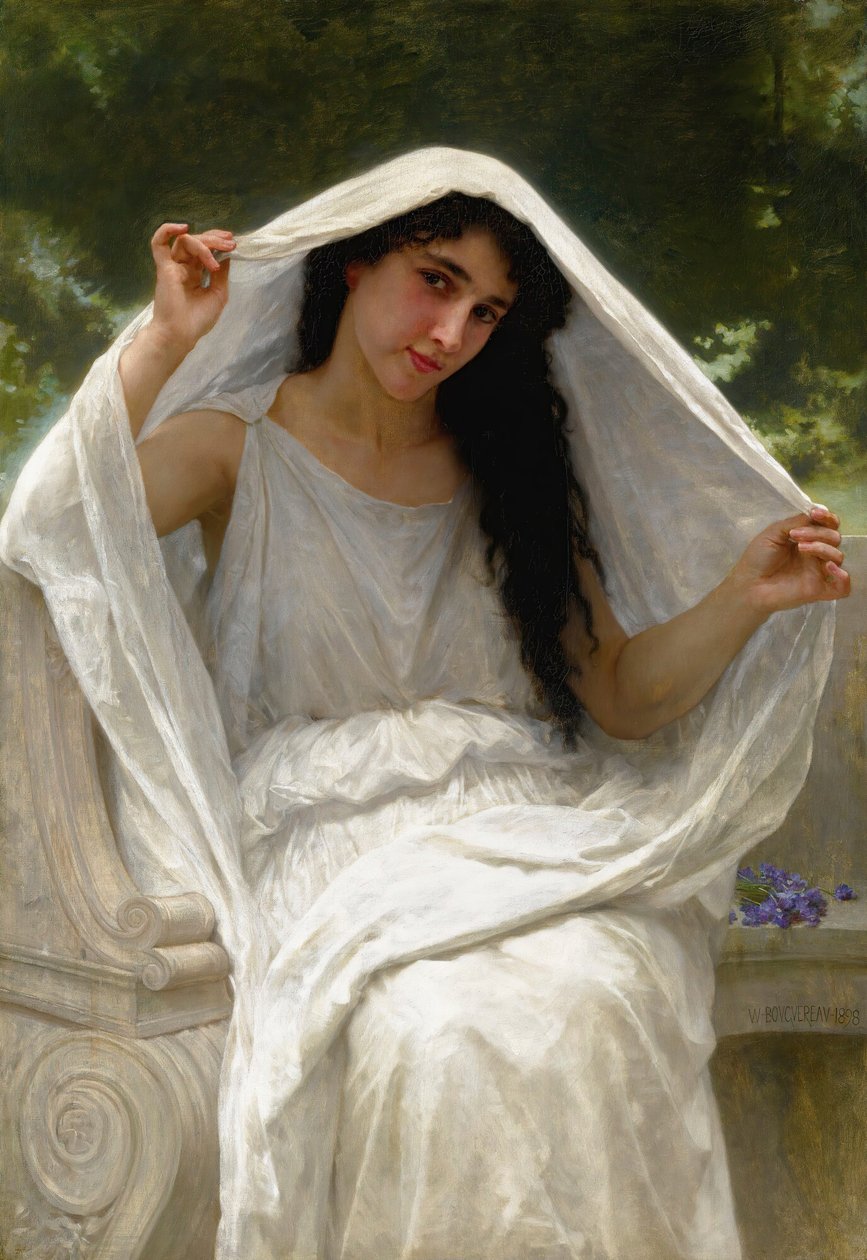 Závoj od William Adolphe Bouguereau