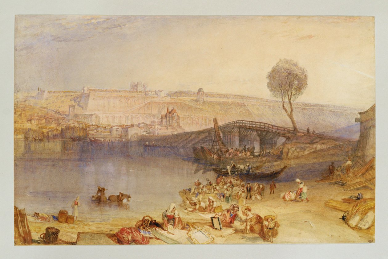 Pohled na zámek v St. Germain-en-Laye ... od William (1789-1862) Turner