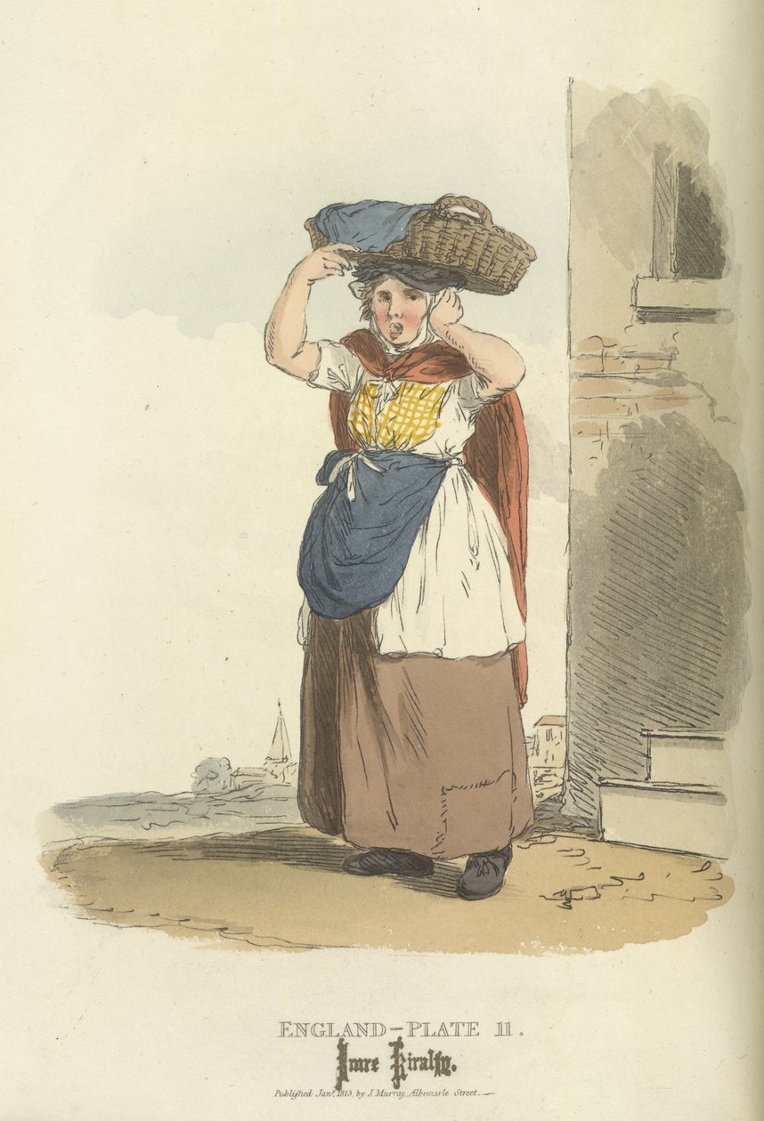 Billingsgate Fish-Woman od William (after) Alexander