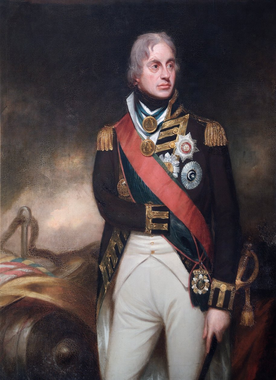 Horatio, vikomt Nelson, kolem roku 1806 (olej na plátně) od William (after) Beechey