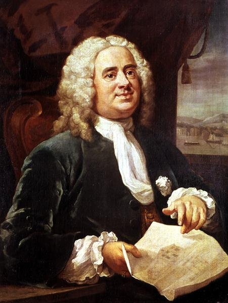 Portrét Daniela Locka (asi 1682-1754) (olej na plátně) od William (after) Hogarth