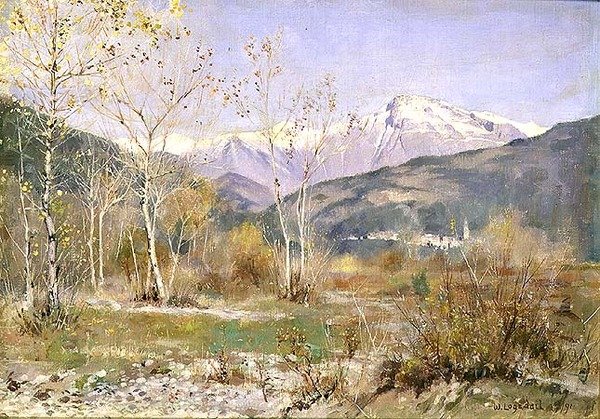 Clo od Tendy z Ventimiglia od William (after) Logsdail