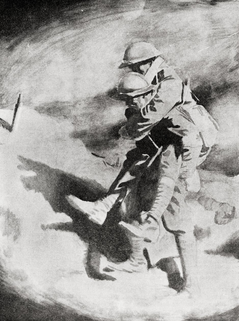 Poilu a Tommy podle obrazu sira Williama Orpena. od William (after) Orpen