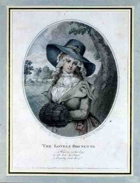 The Lovely Brunette, vyryl E. Williams, hospoda. od Pratenta od William (after) Ward