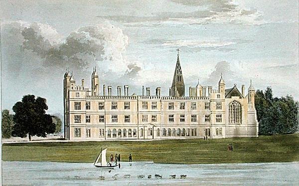 Burghley House, z Ackermannova 