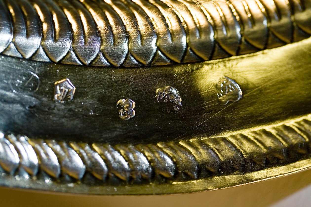 Karel II Salver pěšky od William (attr. to) Normal