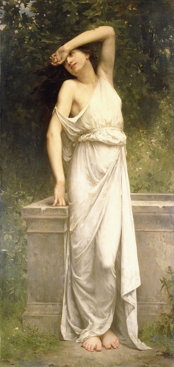 Klasická krása studnou, od William Adolphe Bouguereau