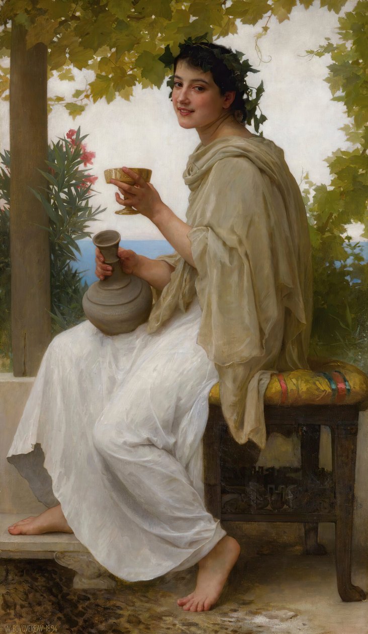 Bacchante od William Adolphe Bouguereau