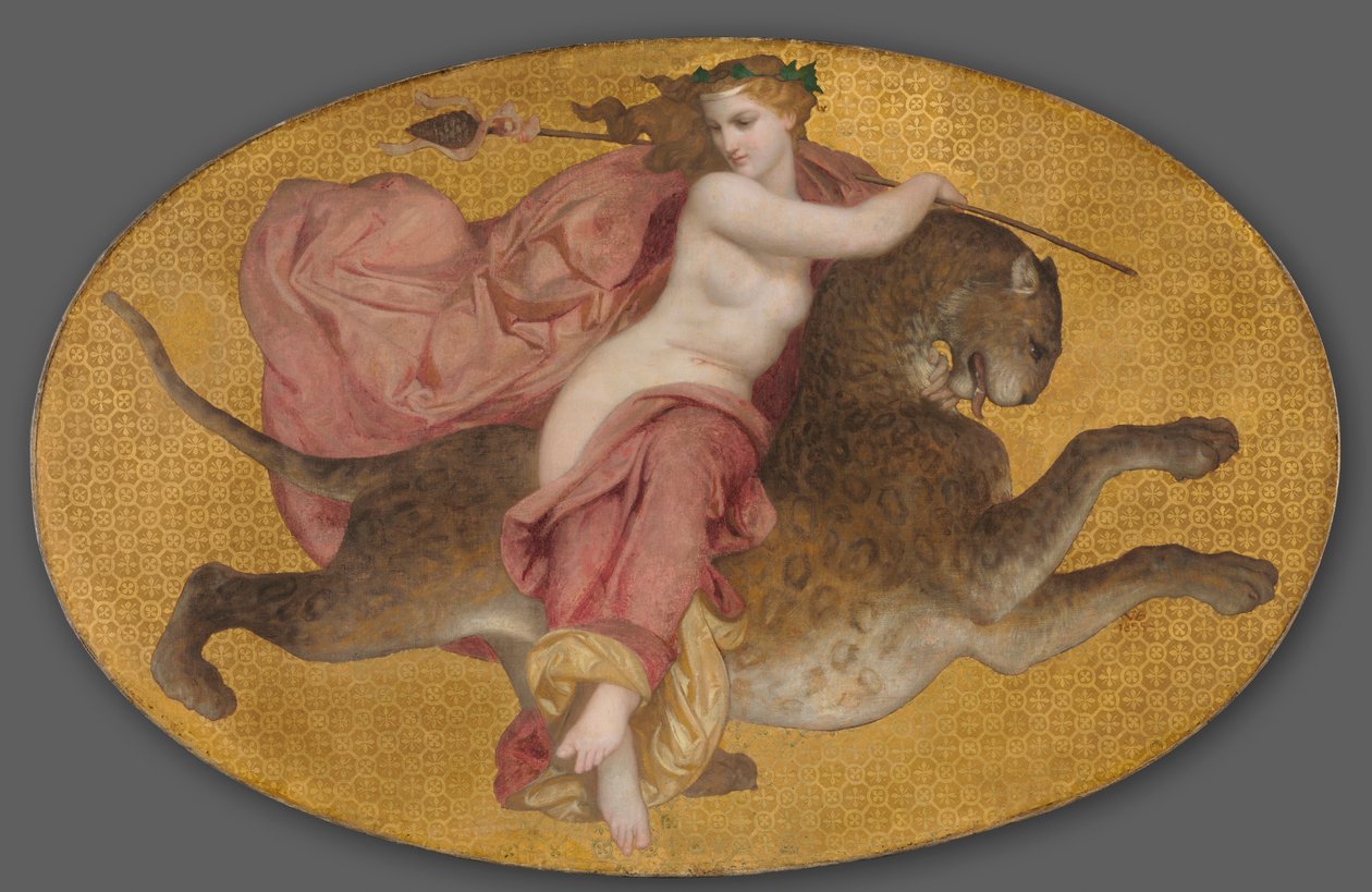 Bacchante na Pantherovi od William Adolphe Bouguereau
