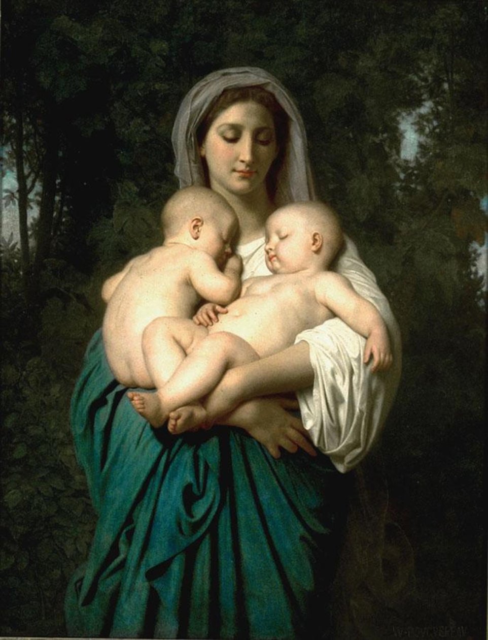 Charita od William Adolphe Bouguereau