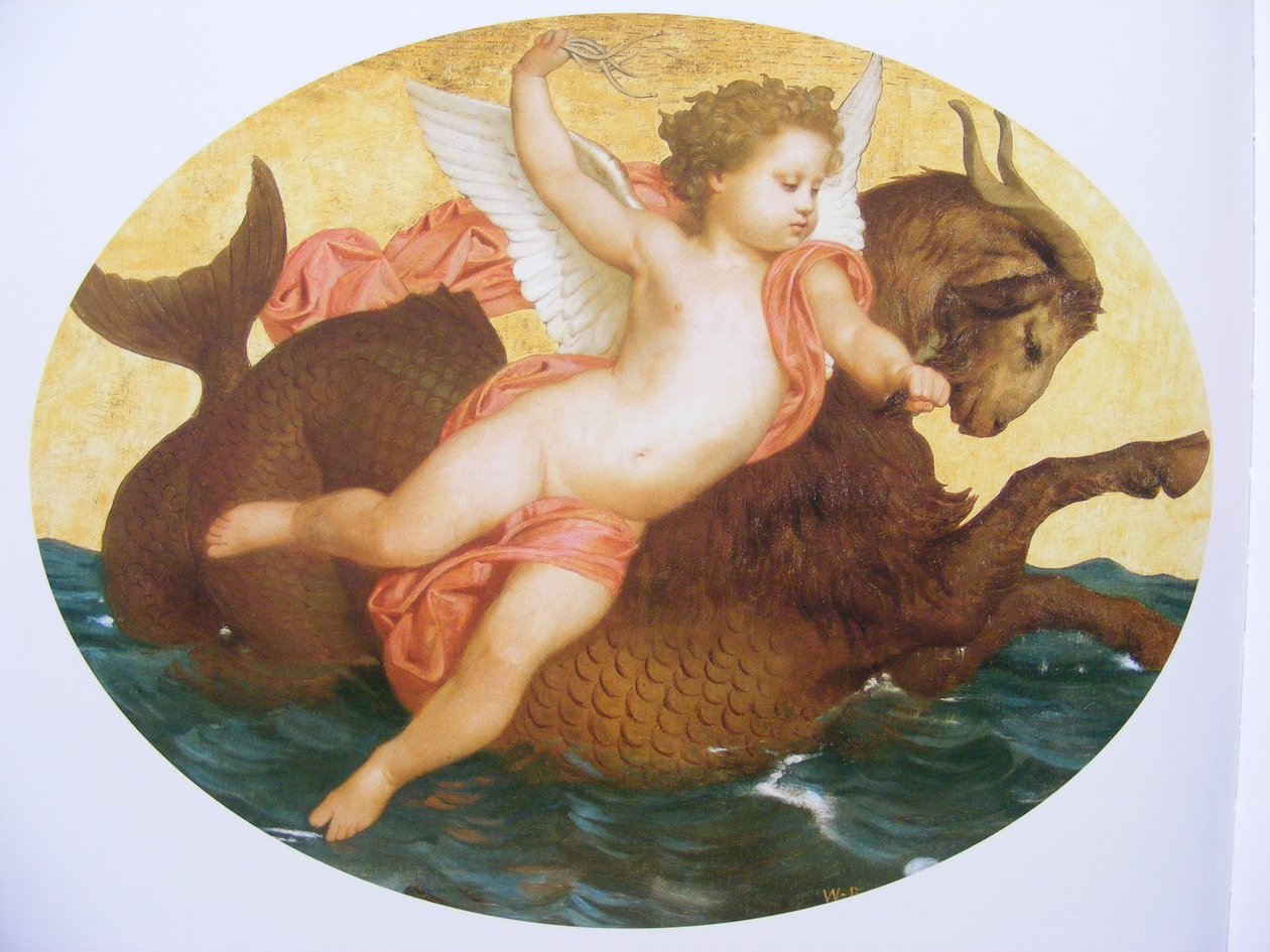 Amor na mořské příšeře od William Adolphe Bouguereau