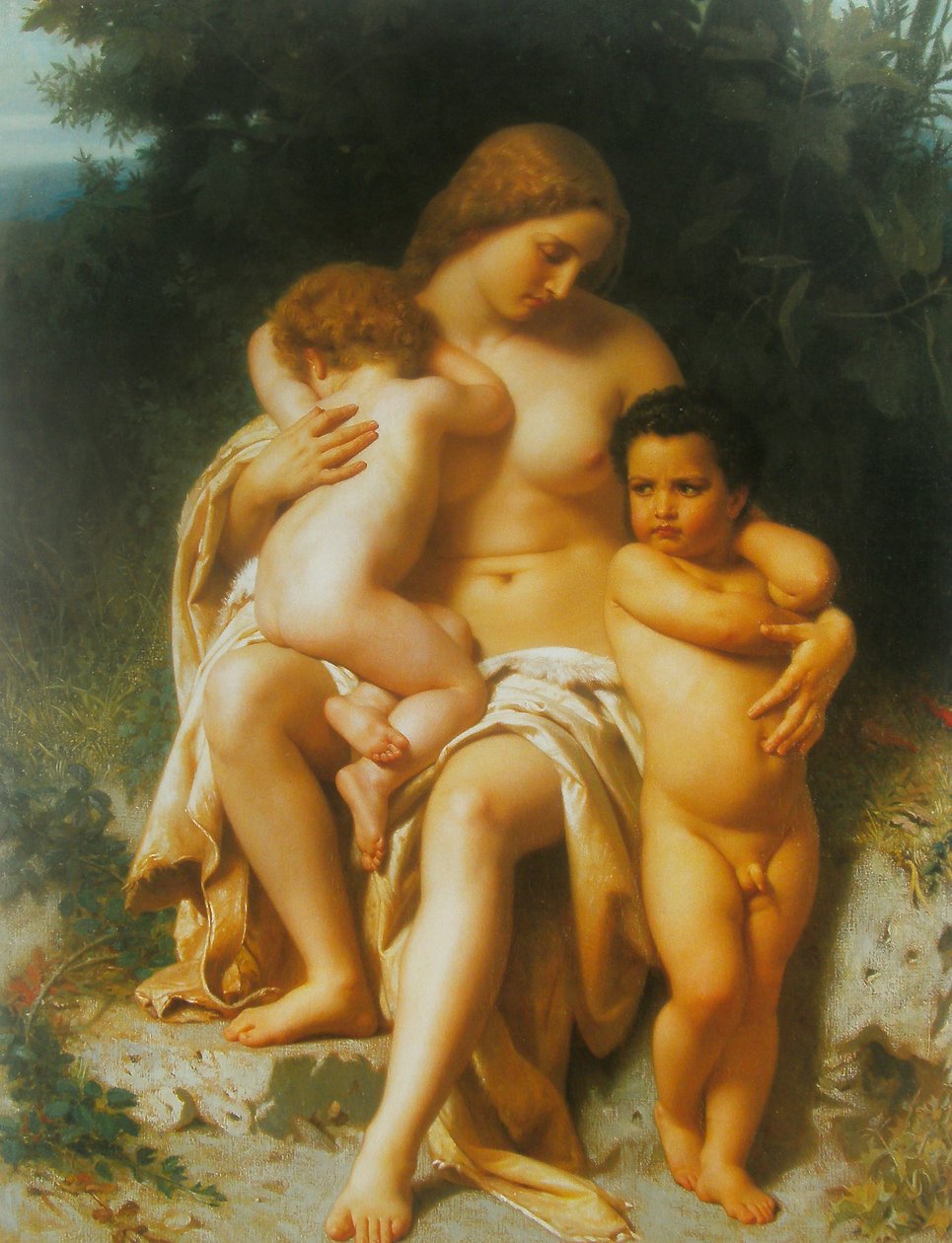 Francouzština:  Première discorde První hádka od William Adolphe Bouguereau