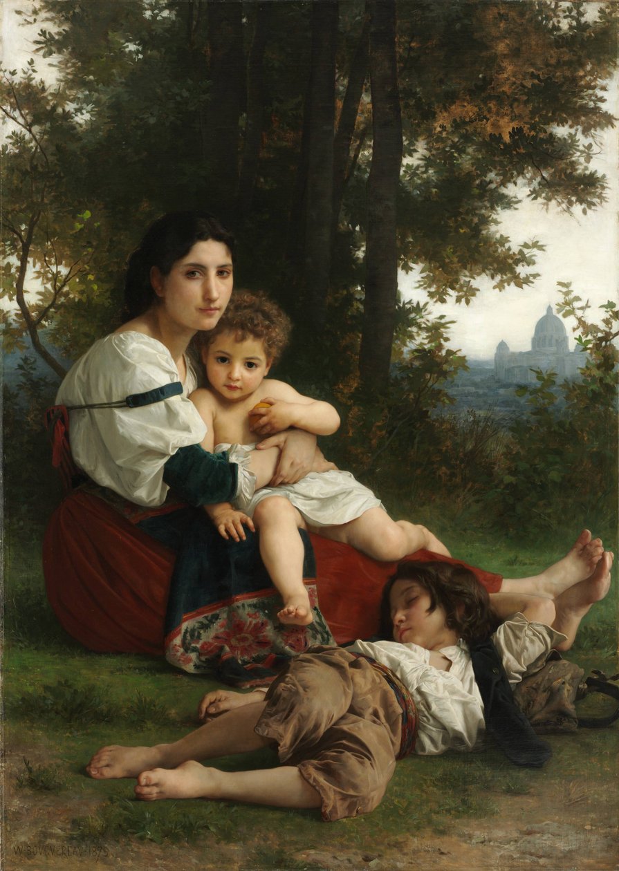 Odpočinek od William Adolphe Bouguereau