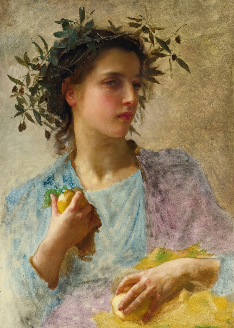 Léto od William Adolphe Bouguereau