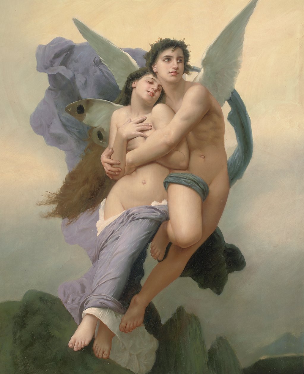 The Abduction of Psyche, 20. - 21. století od William Adolphe Bouguereau