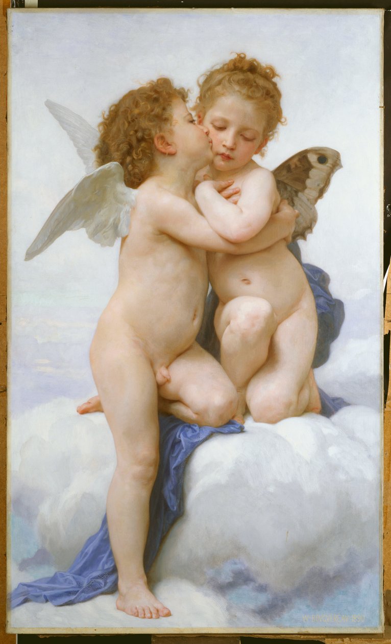 První polibek od William Adolphe Bouguereau