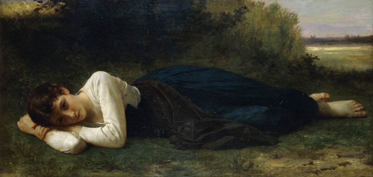Zbytek, 1880 od William Adolphe Bouguereau