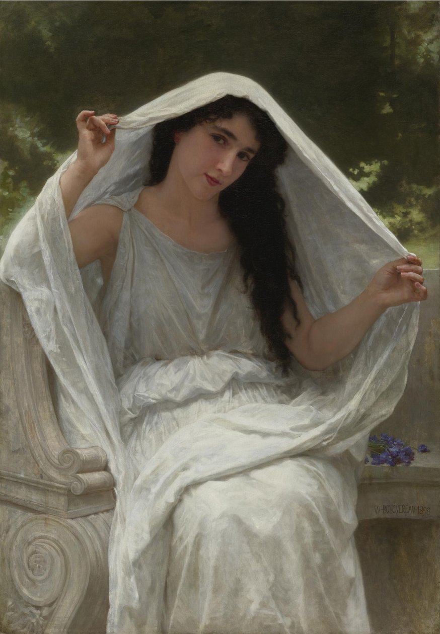 Závoj od William Adolphe Bouguereau