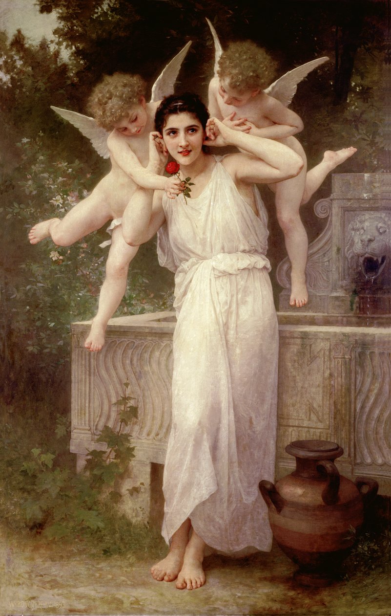 Mládí od William Adolphe Bouguereau