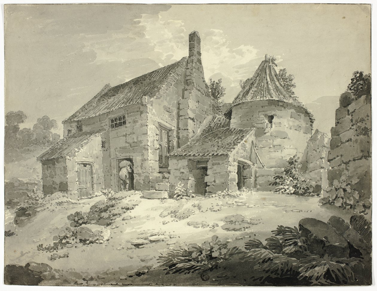 Mlýn v Berwick Upon Tweed od William Alexander