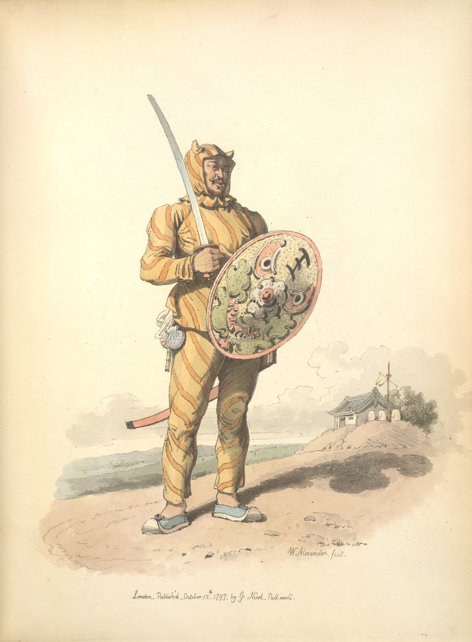 Kiinan jalkaväki od William Alexander