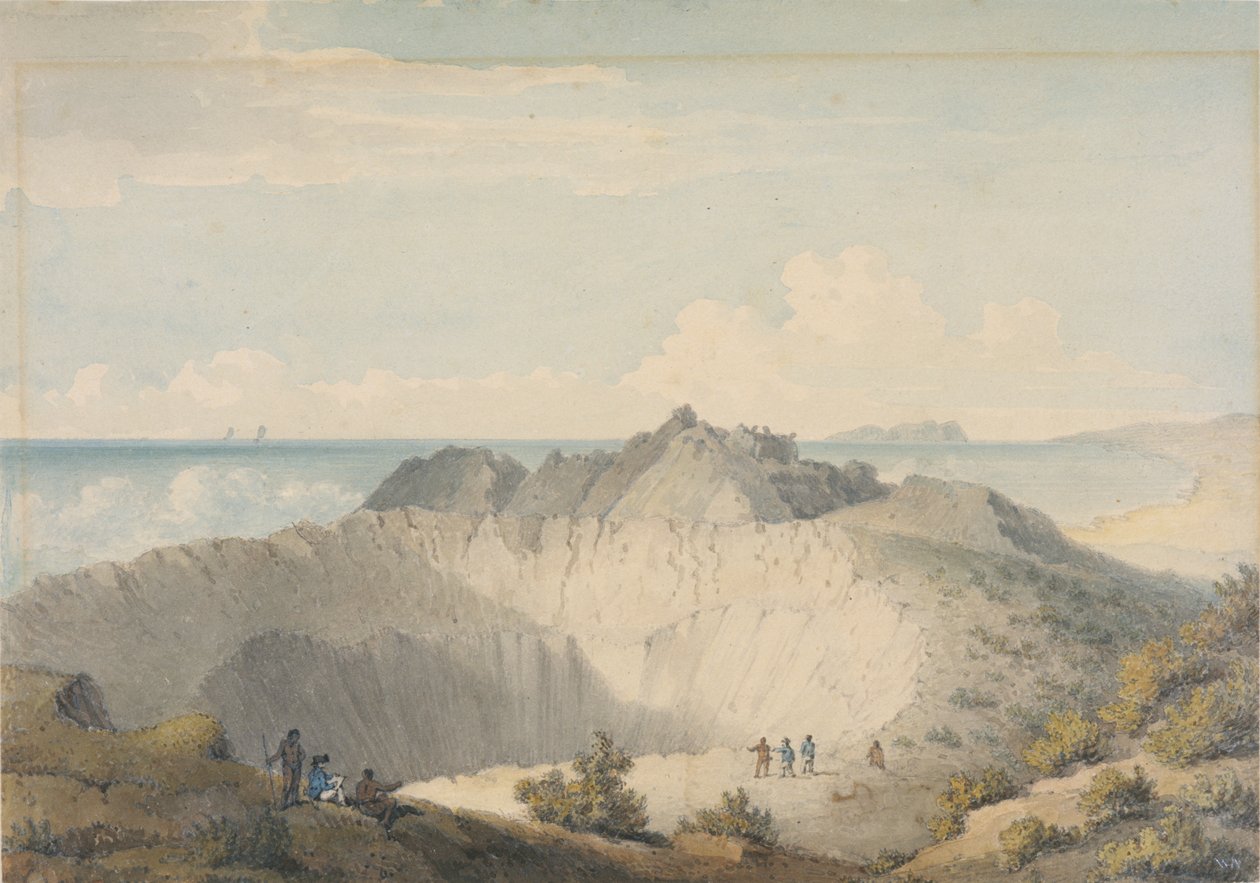 Kráter vrcholu Mount Worroray, Owhyhee od William Alexander