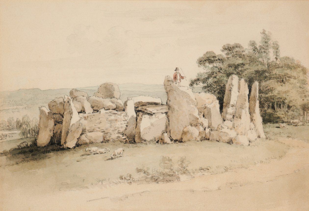 Druidské pozůstatky, Park Place, Henley od William Alexander