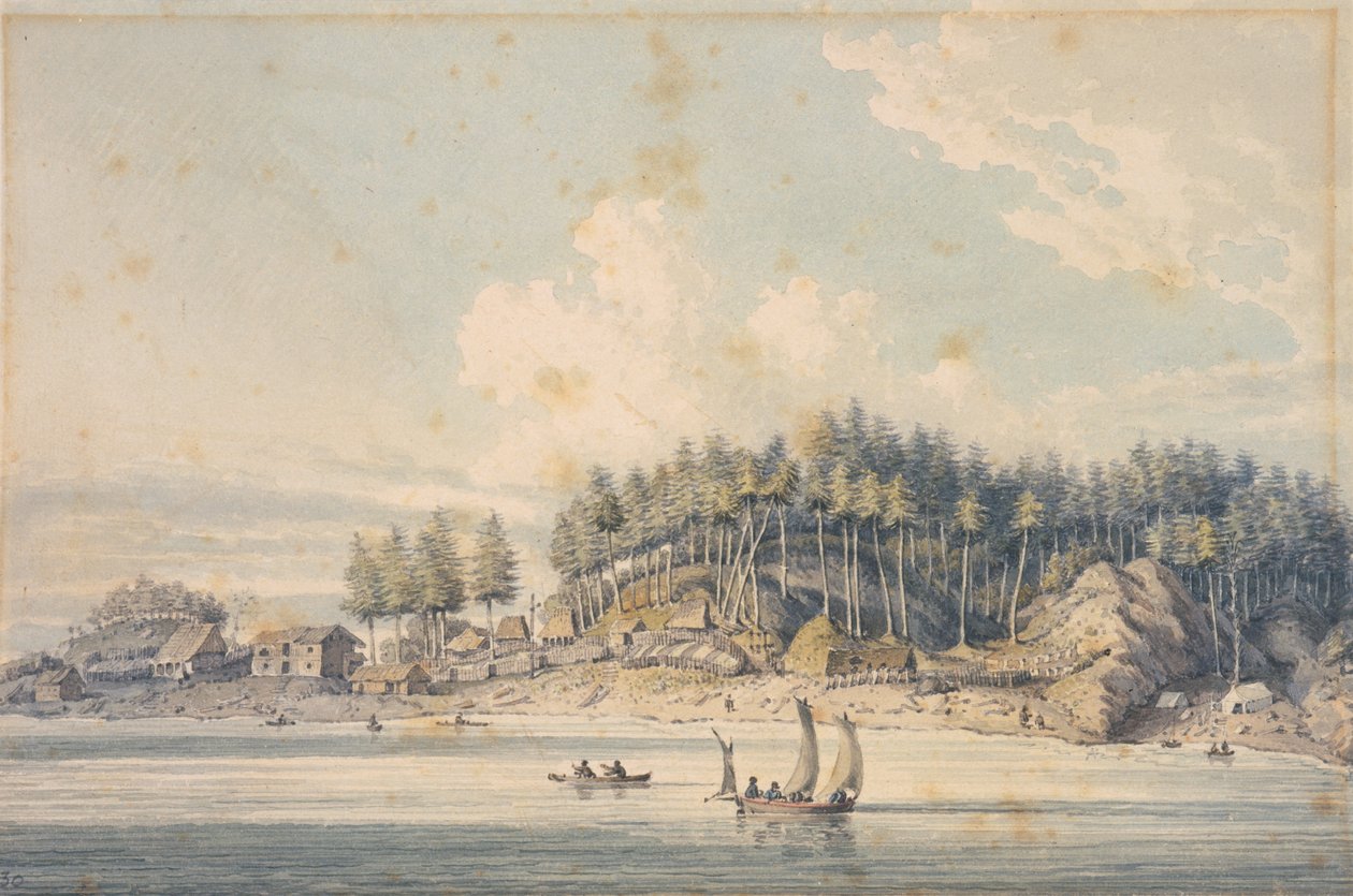 Friendly Cove, Nootka Sound, Vancouver Island od William Alexander