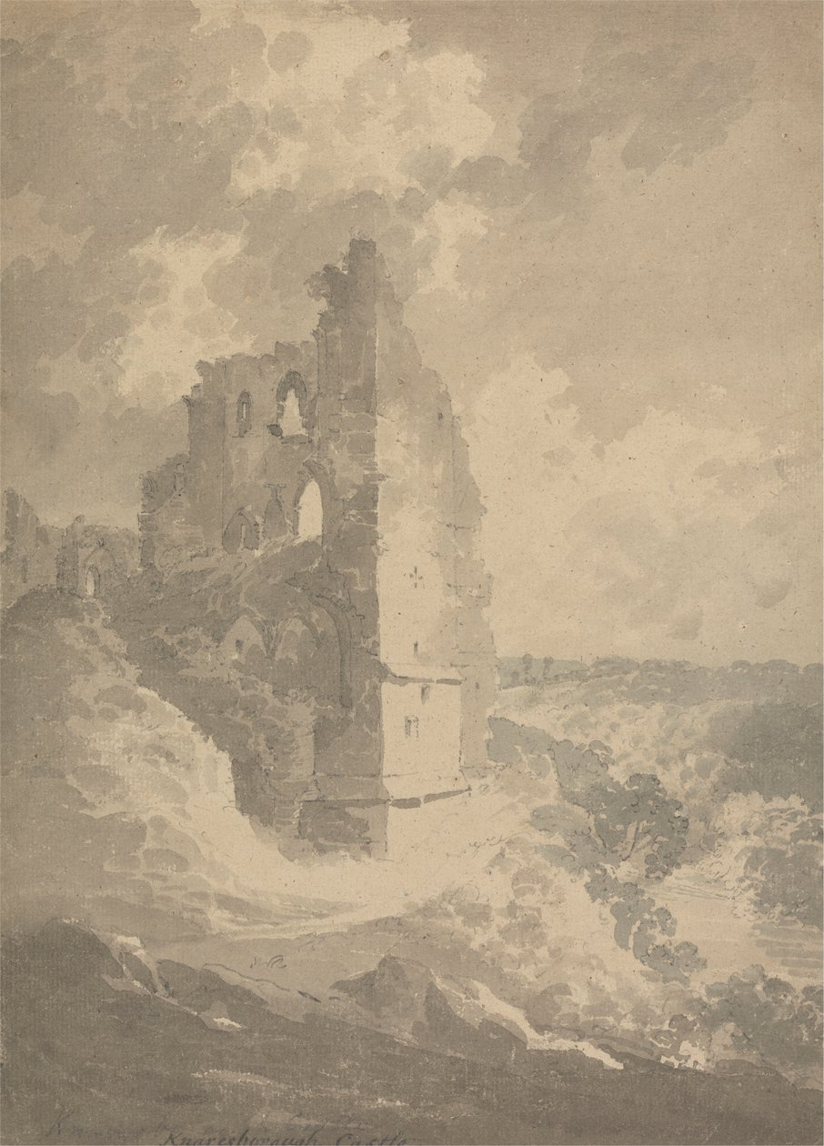 Hrad Knaresborough od William Alexander