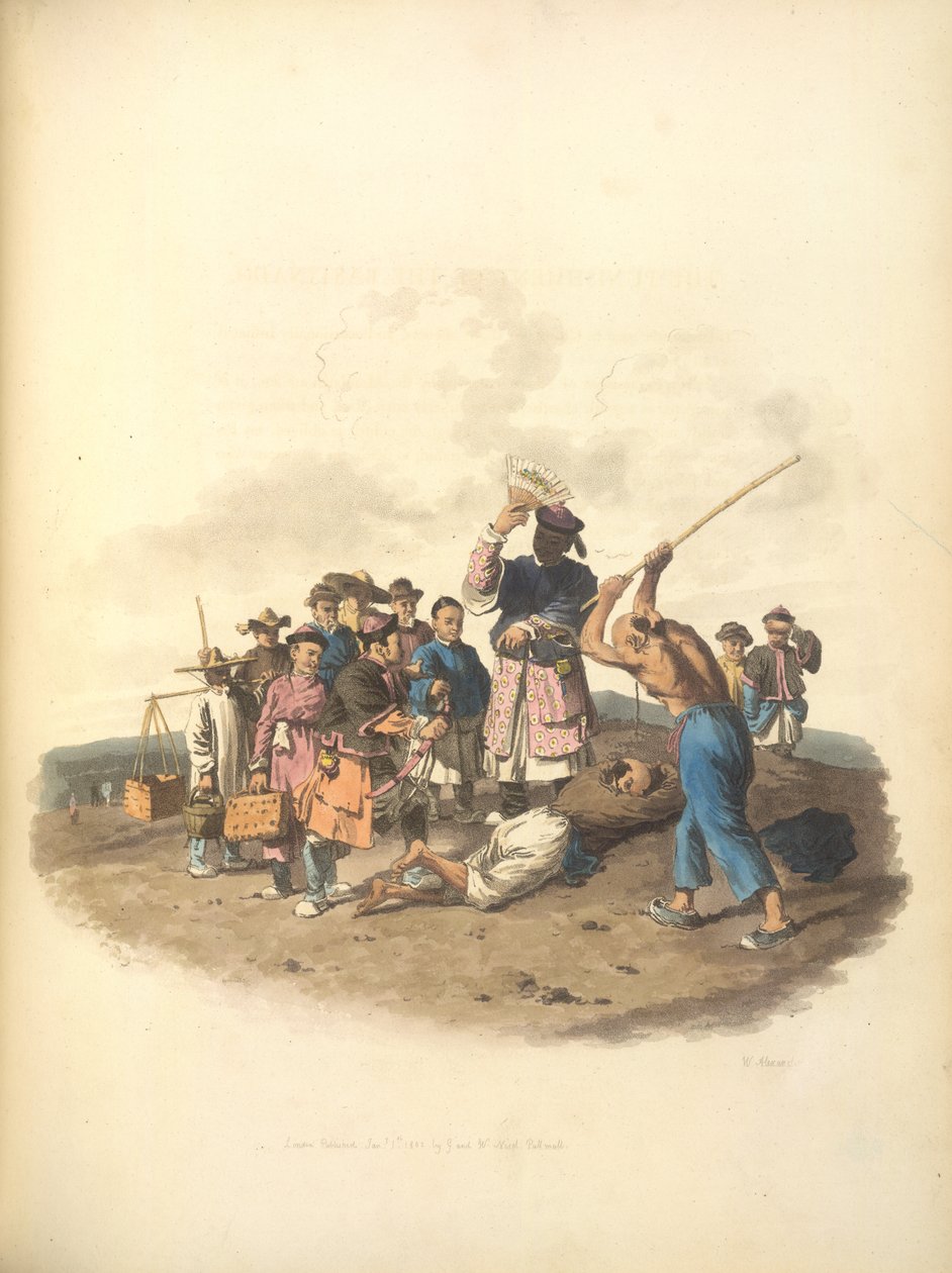Trest Bastinado od William Alexander