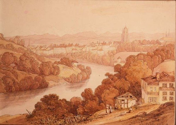Bern, Švýcarsko od William Alfred Delamotte