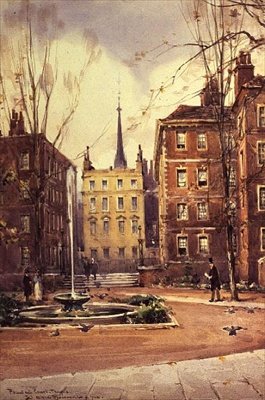 Fountain Court, Temple od William Allister Macdonald