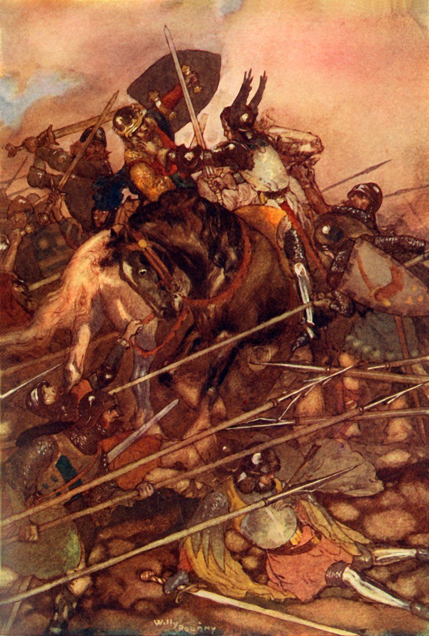 Siegfried zajal Ludegasta, 1919. od William Andrew Pogany