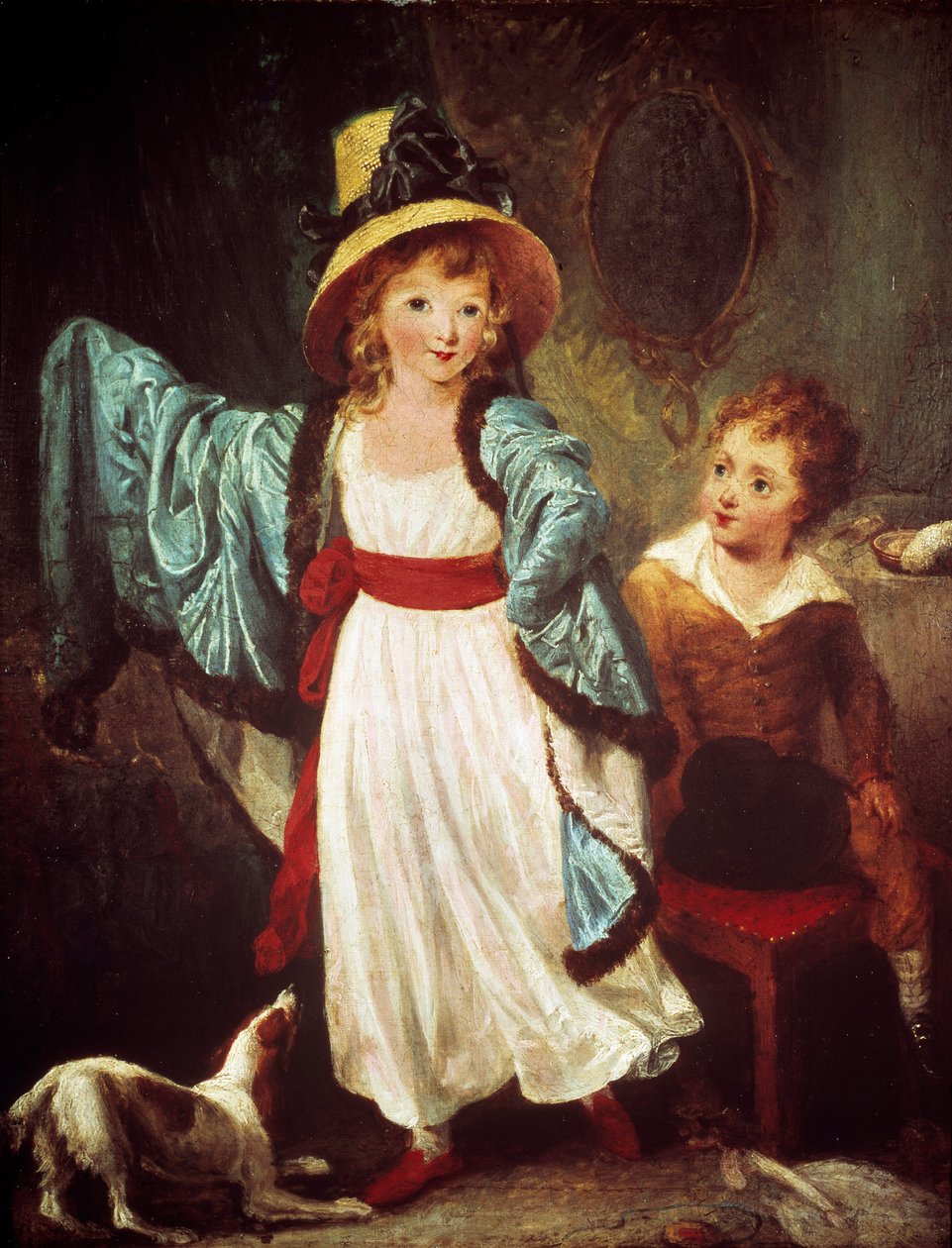 Les enfants deguises Obraz Williama Artauda (1763-1823) 19. století Sun. 0,51x0,41 m Paříž, Musee Cognacq Jay. od William Artaud