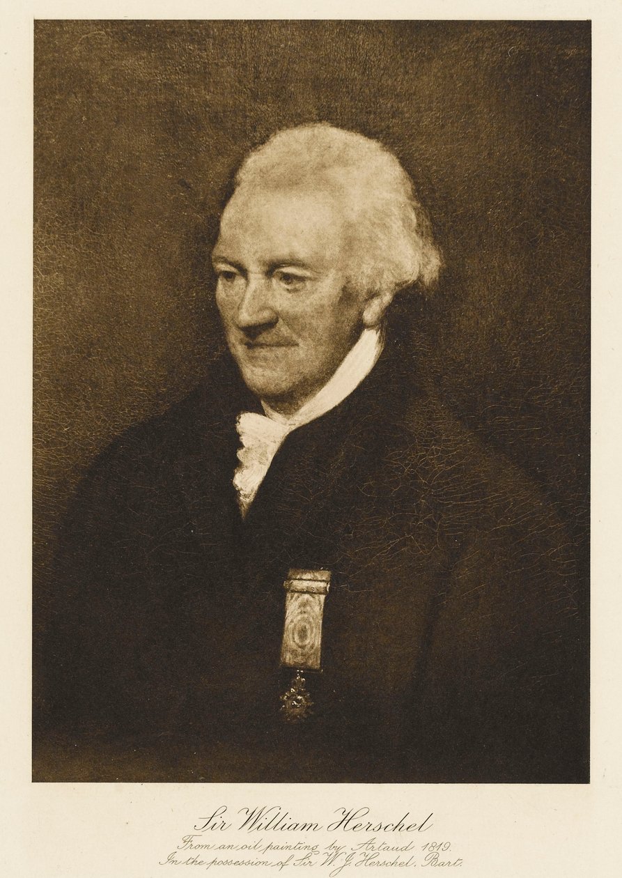 Sir William Herschel (1738-1822) (tisk) od William Artaud