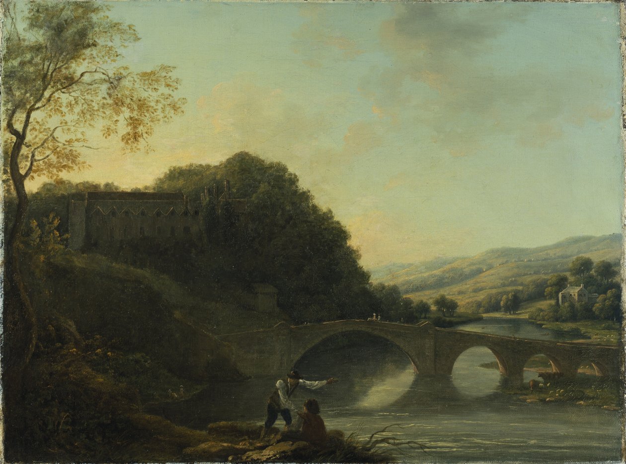 Hrad Lismore z východu (olej na plátně) od William Ashford