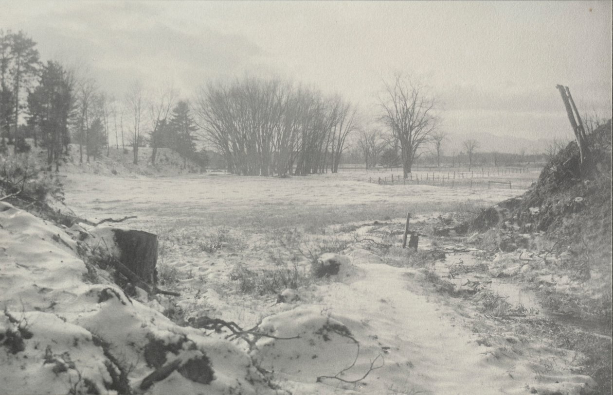 Zimní krajina bez názvu, c. 1900. od William B. Post