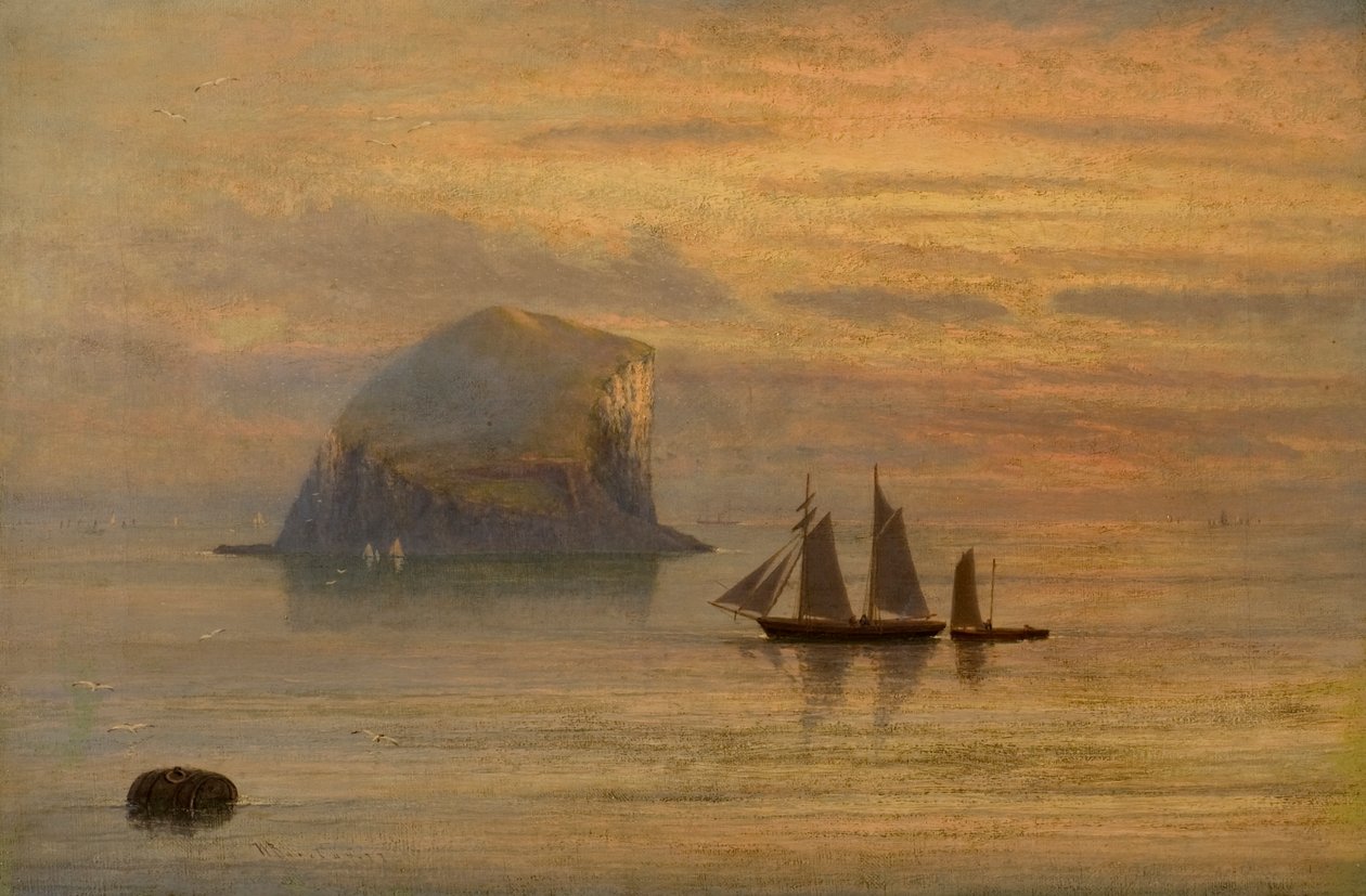 Bez názvu [The Bass Rock] od William Barclay