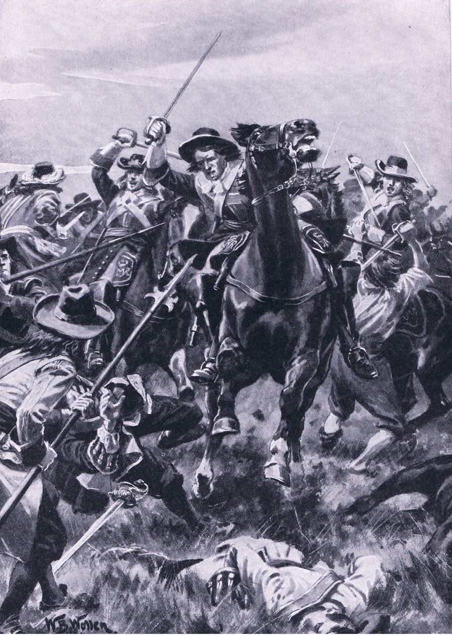 Bitva o Aughrim od William Barnes Wollen