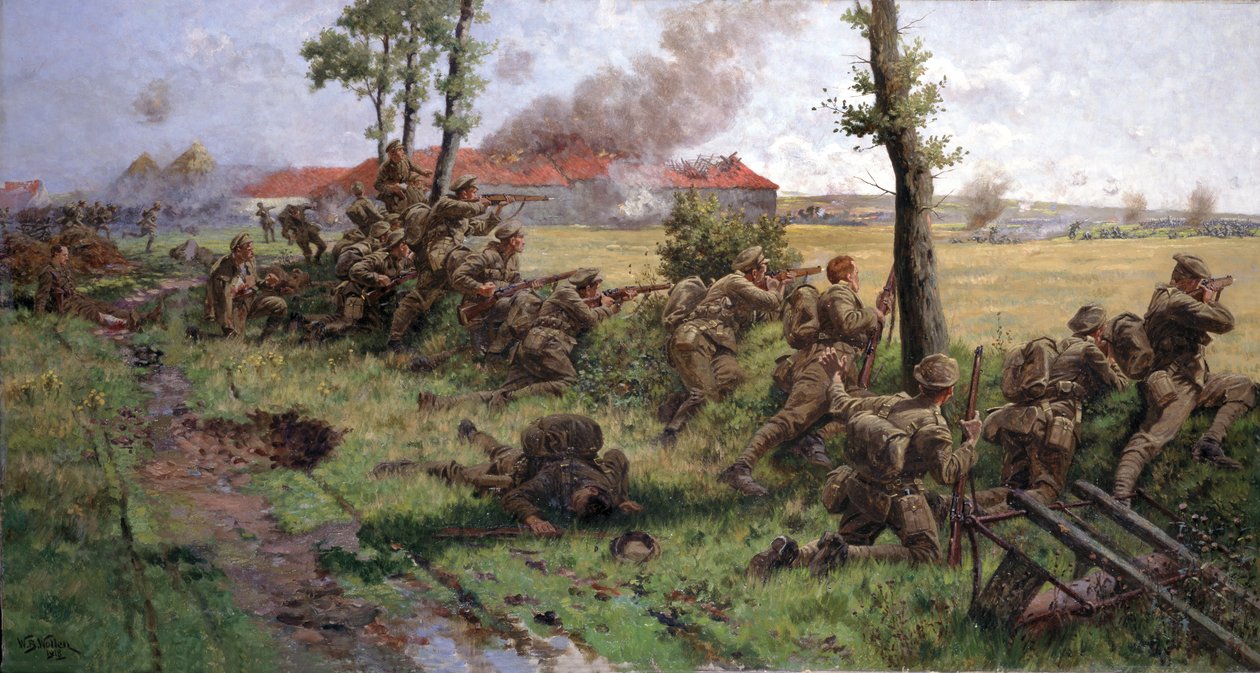Naši ?Malí opovržení?, 1914 od William Barnes Wollen