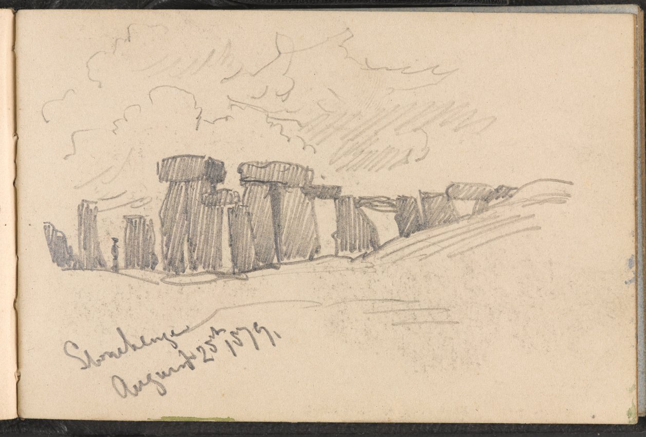 ?Stonehenge, 25. srpna 1879? od William Barnes Wollen
