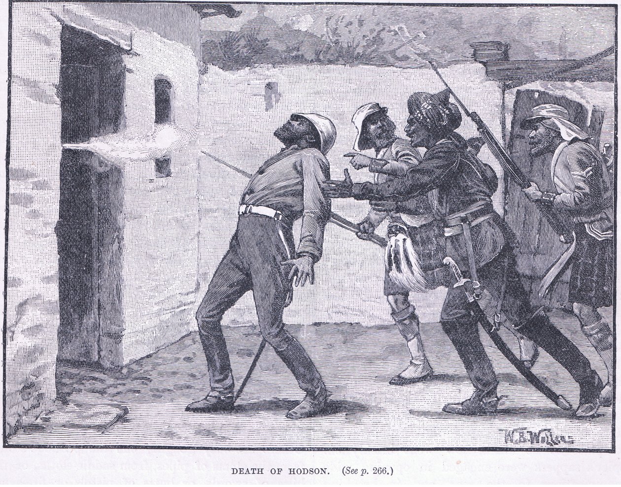 Smrt Hodsona 1858 našeho letopočtu od William Barnes Wollen